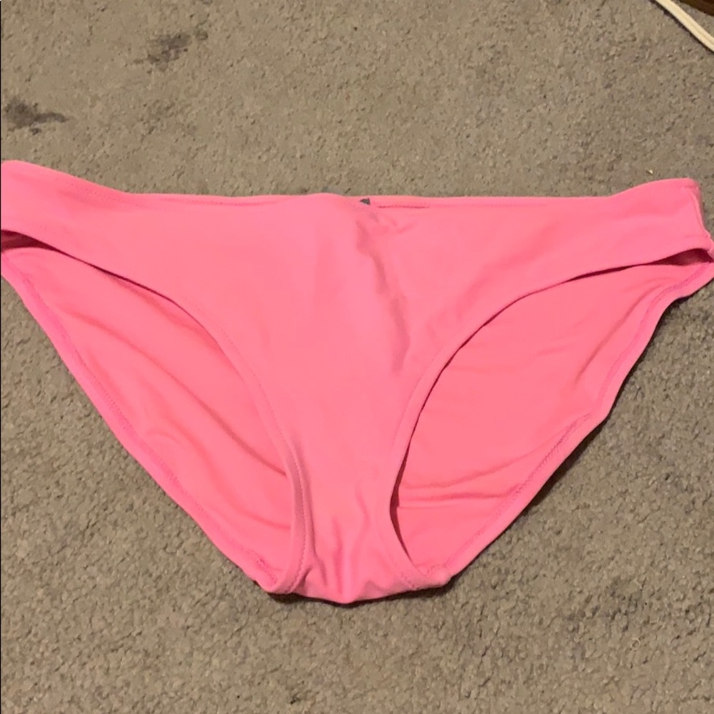 Pink bikini bottoms